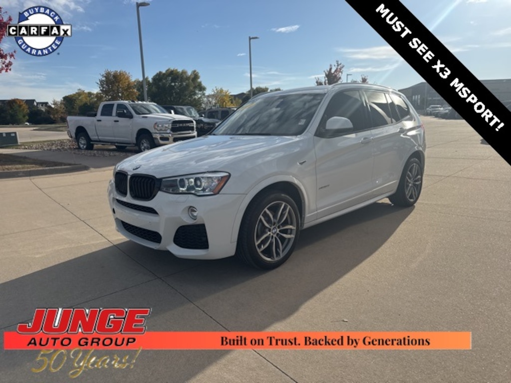 Used 2017 BMW X3 xDrive35i SUV