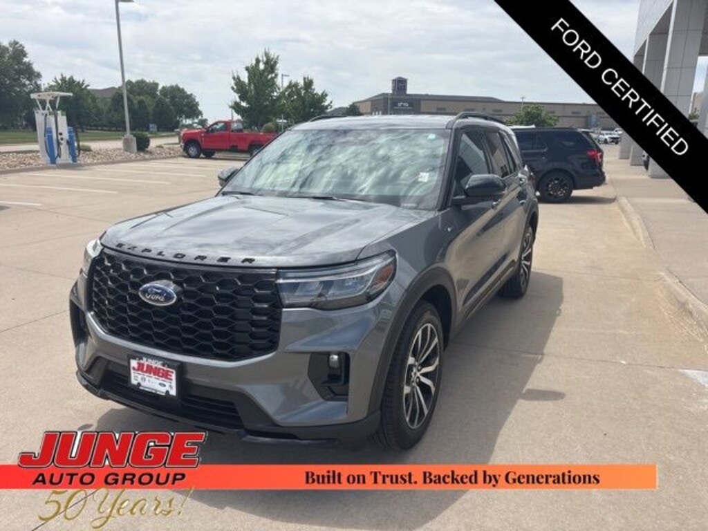 Certified 2025 Ford Explorer ST-Line SUV