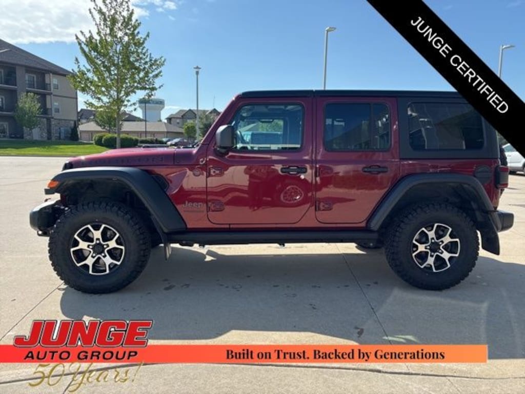 Certified 2021 Jeep Wrangler Unlimited Rubicon SUV