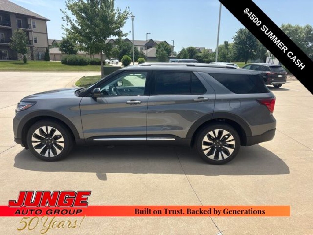 New 2026 Ford Explorer Platinum SUV