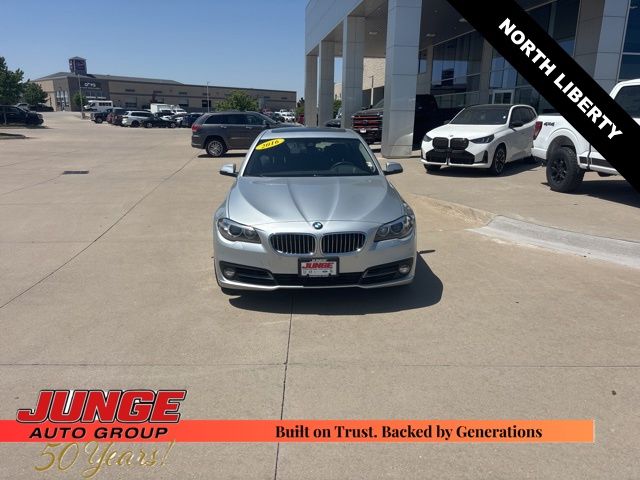 Used 2016 BMW 5 Series 528i with VIN WBA5A7C5XGG147119 for sale in North Liberty, IA