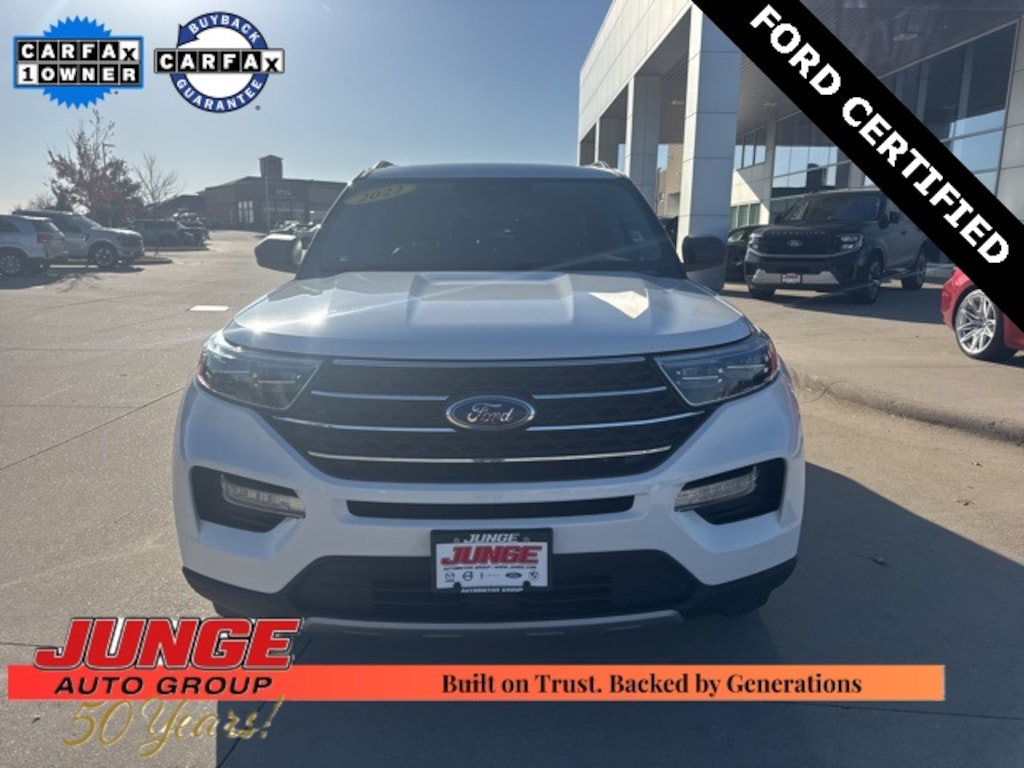 Certified 2022 Ford Explorer XLT SUV