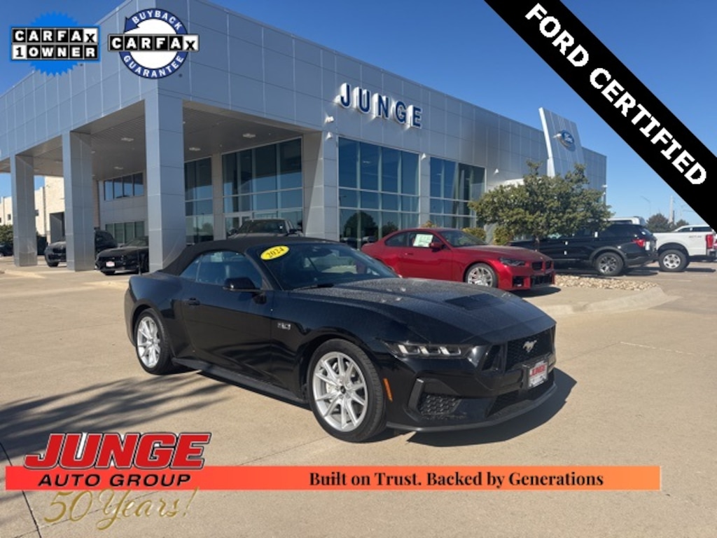 Certified 2024 Ford Mustang GT Premium Convertible