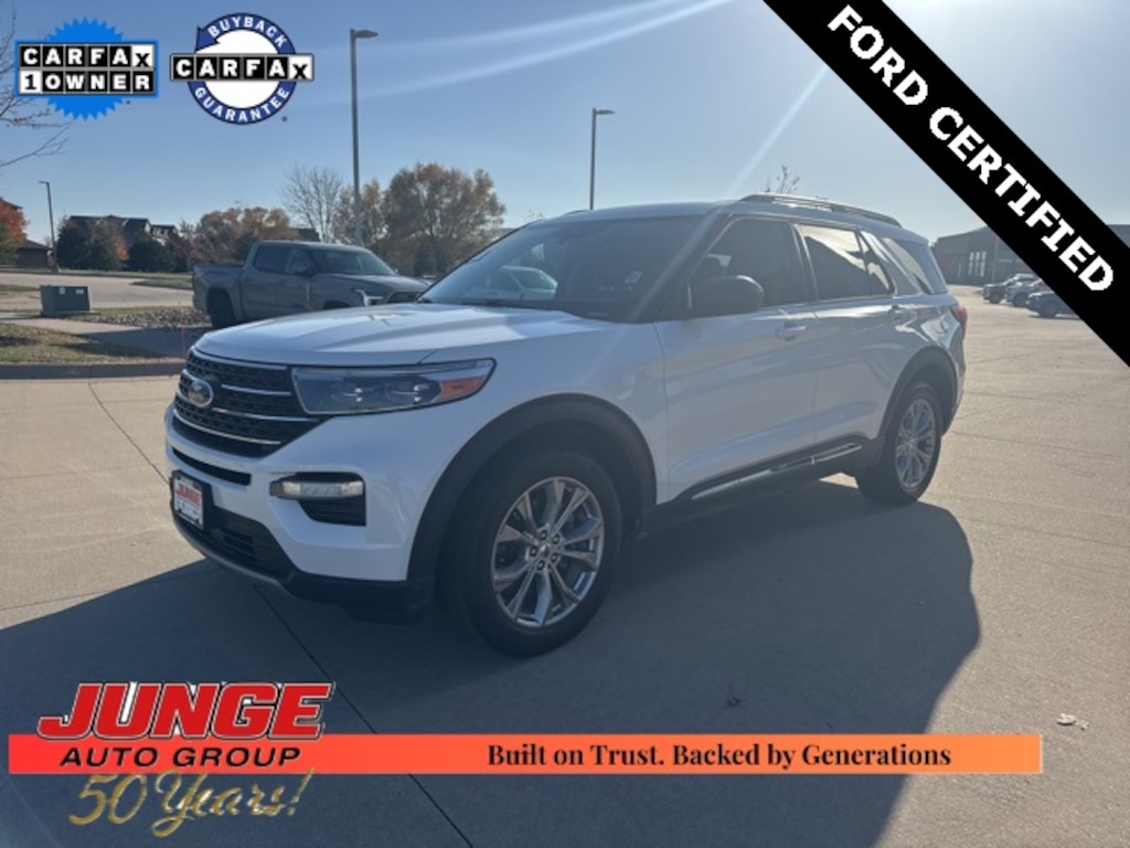 Certified 2022 Ford Explorer XLT SUV