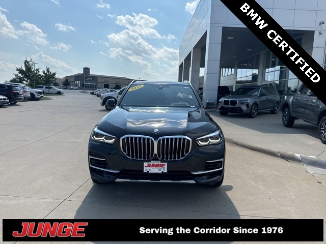 Certified 2022 BMW X5 40i with VIN 5UXCR6C06N9M22454 for sale in North Liberty, IA