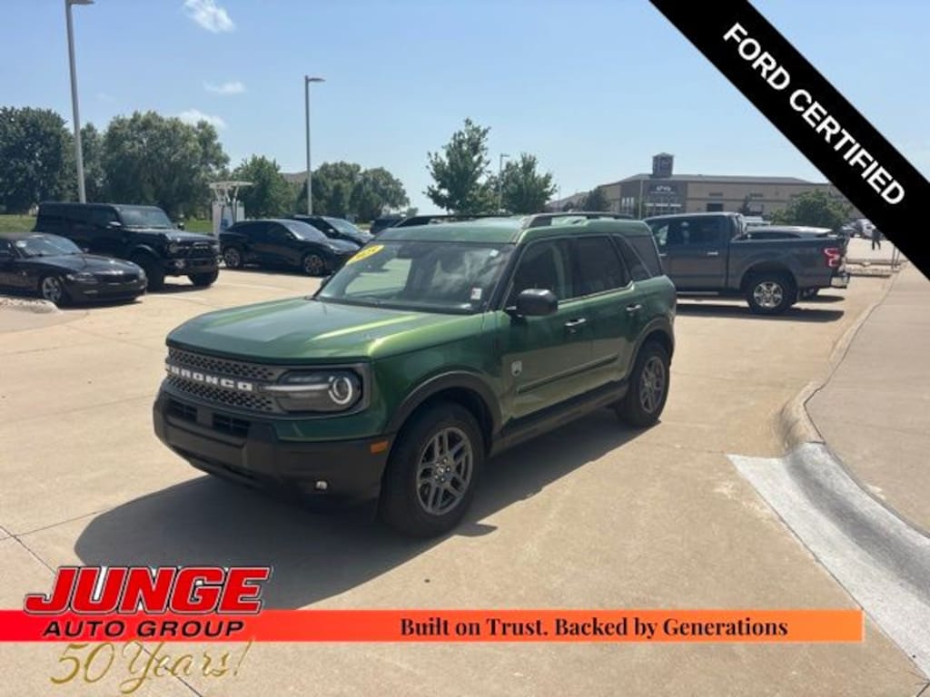 Certified 2025 Ford Bronco Sport Big Bend SUV