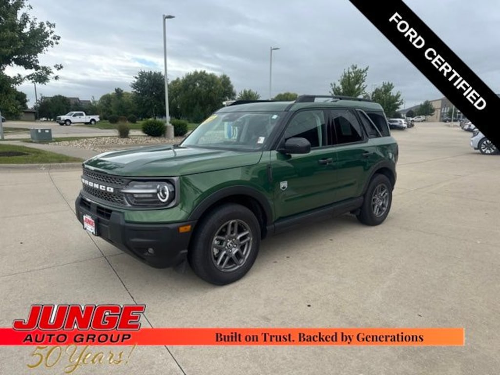 Certified 2025 Ford Bronco Sport Big Bend SUV