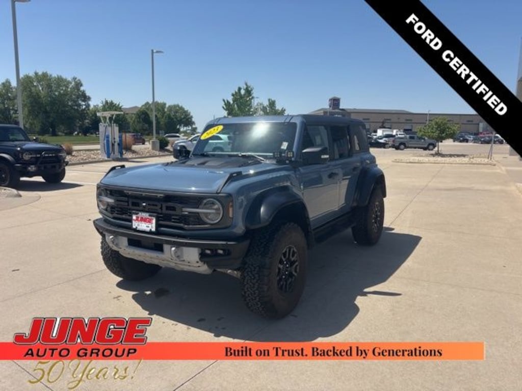 Certified 2023 Ford Bronco Raptor SUV