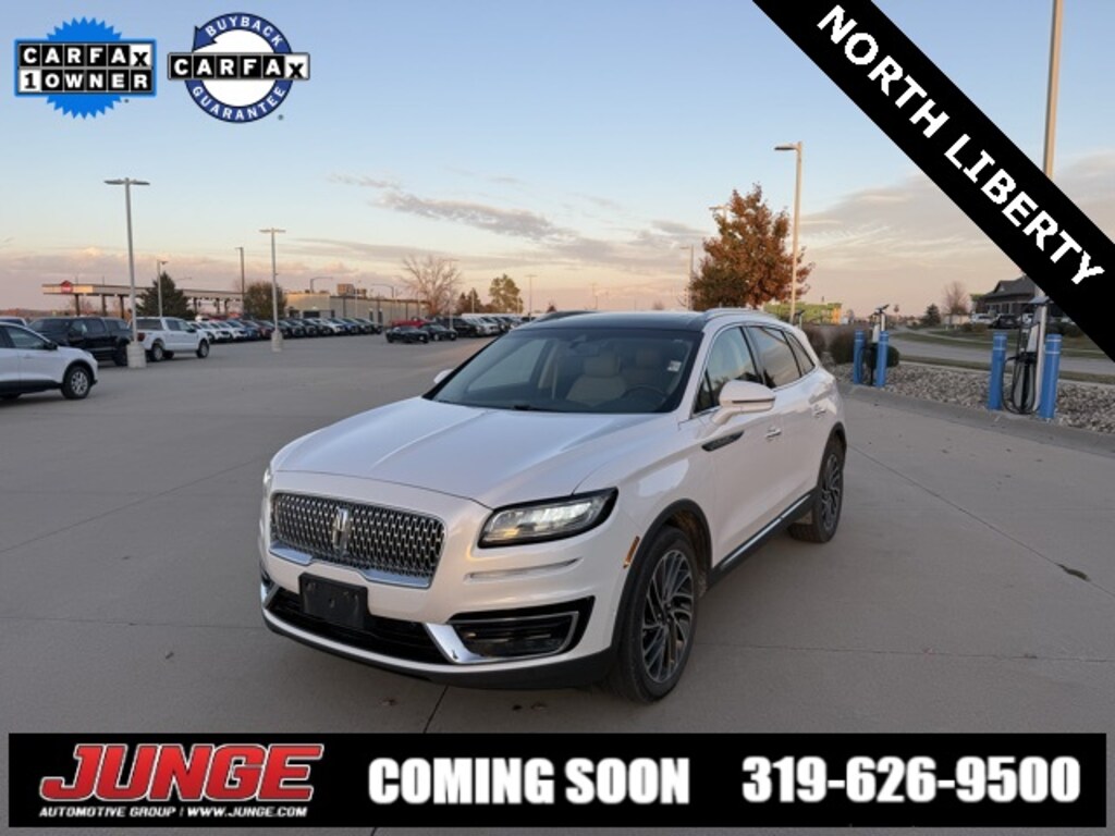 Used 2019 Lincoln Nautilus Reserve SUV