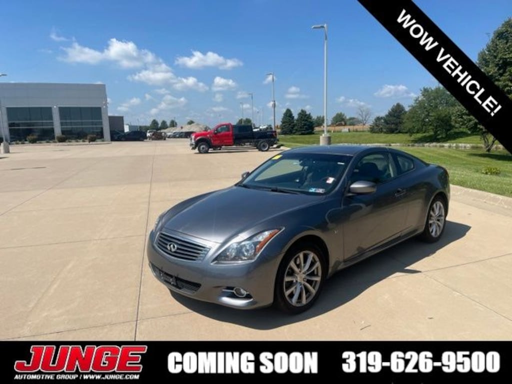 Used 2014 INFINITI Q60 Base Coupe