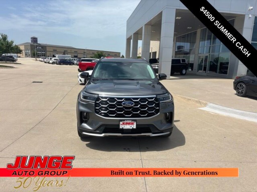 New 2026 Ford Explorer Platinum SUV