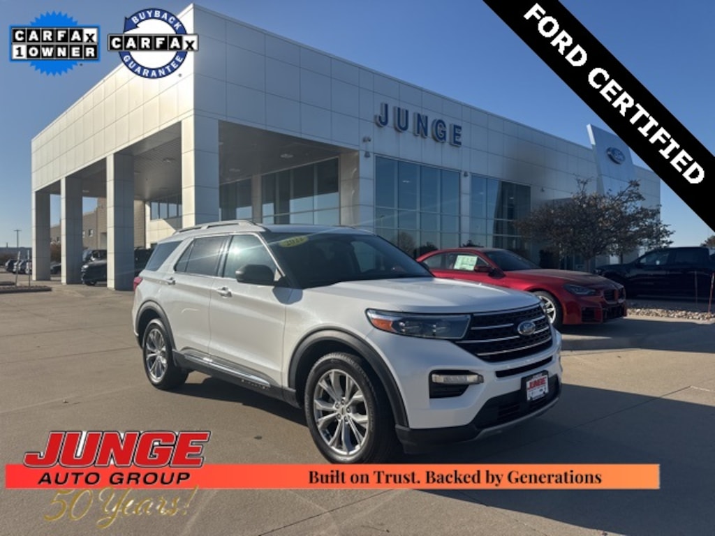 Certified 2022 Ford Explorer XLT SUV