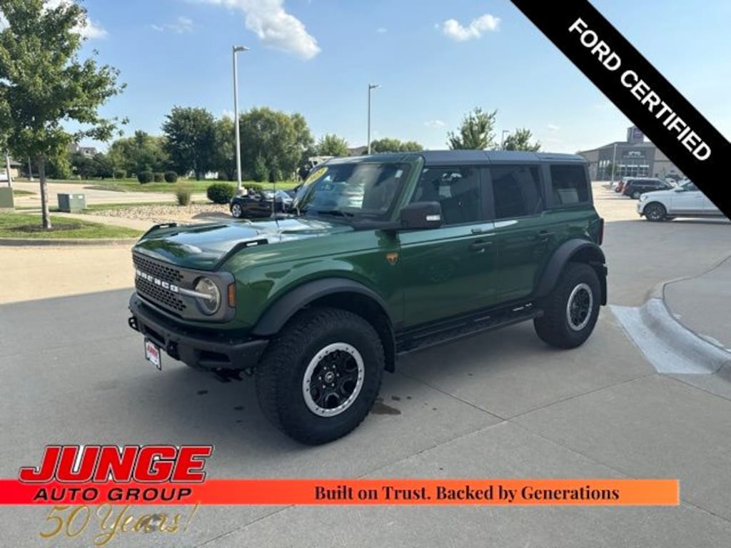 Certified 2023 Ford Bronco Badlands SUV