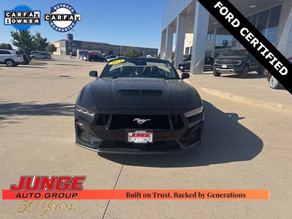 Certified 2024 Ford Mustang GT Premium Convertible