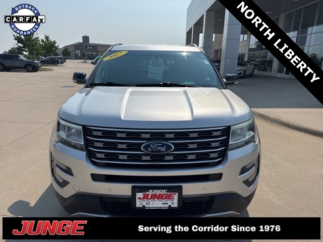 Used 2017 Ford Explorer XLT with VIN 1FM5K8D86HGB44973 for sale in North Liberty, IA