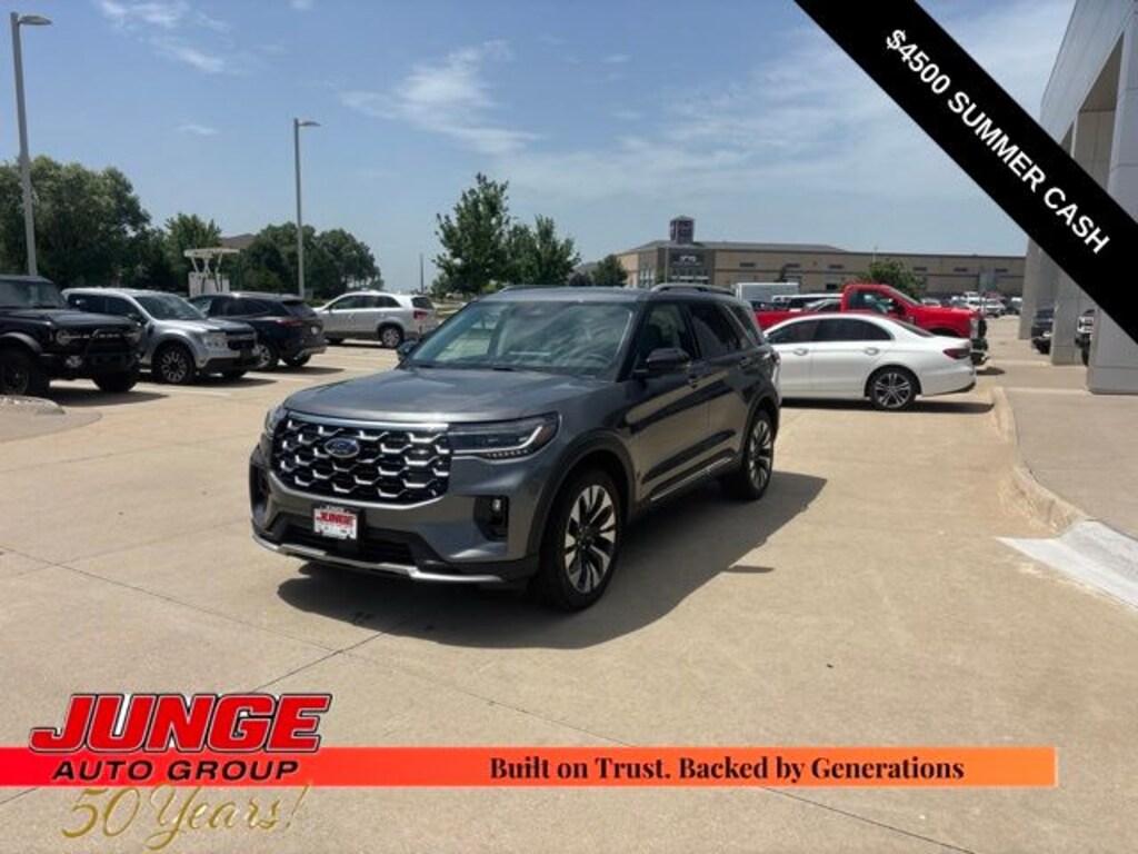 New 2026 Ford Explorer Platinum SUV