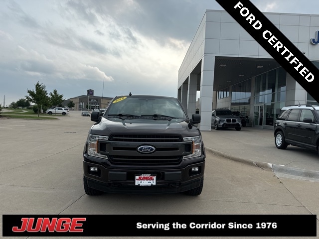 Certified 2019 Ford F-150 XLT with VIN 1FTFW1E47KFB86372 for sale in North Liberty, IA