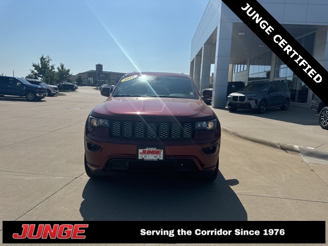 Certified 2019 Jeep Grand Cherokee Altitude with VIN 1C4RJFAG5KC654870 for sale in North Liberty, IA