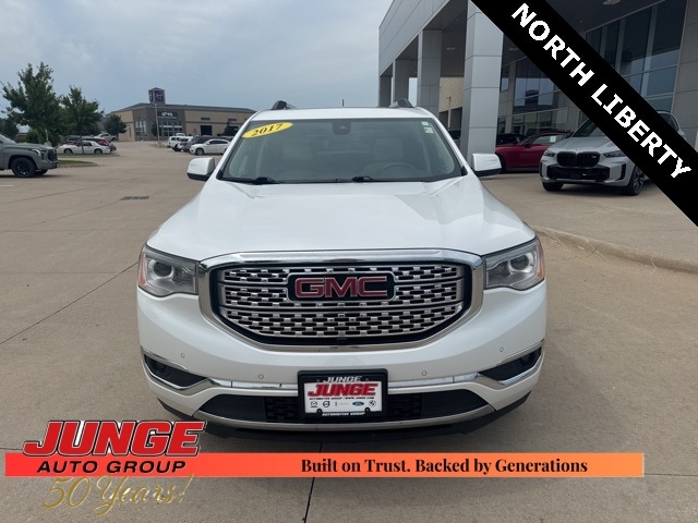 Used 2017 GMC Acadia Denali with VIN 1GKKNXLS9HZ134095 for sale in North Liberty, IA