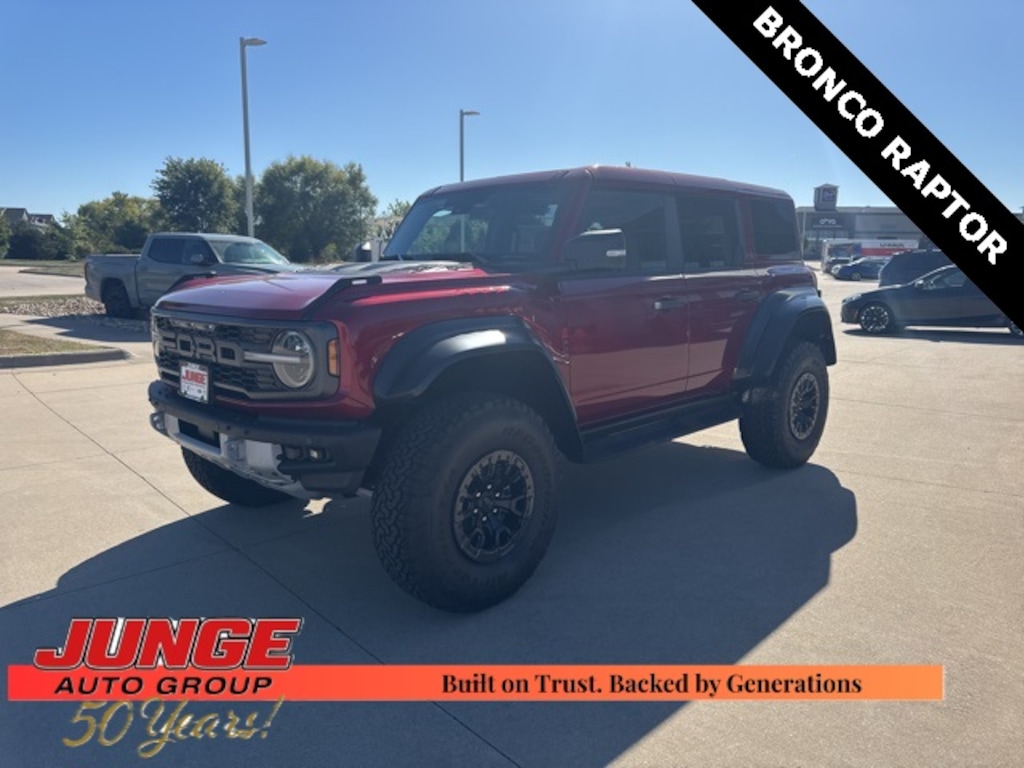 New 2025 Ford Bronco Raptor SUV