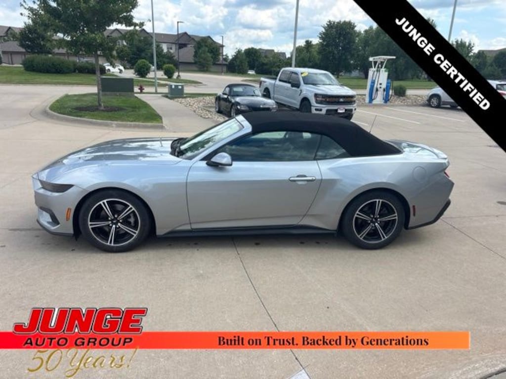 Certified 2025 Ford Mustang Ecoboost Premium Convertible