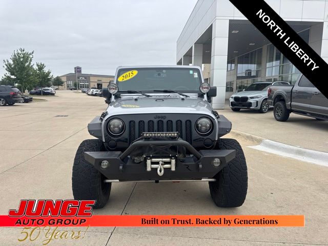 Used 2015 Jeep Wrangler Sport with VIN 1C4AJWAG0FL661082 for sale in North Liberty, IA