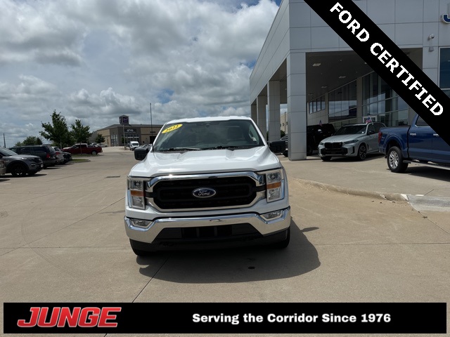 Certified 2022 Ford F-150 XLT with VIN 1FTEW1EP6NFA35341 for sale in North Liberty, IA