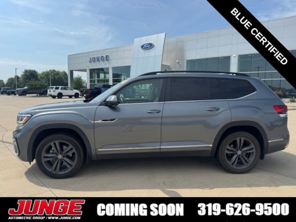 Used 2021 Volkswagen Atlas 3.6L V6 SE w/Technology R-Line SUV
