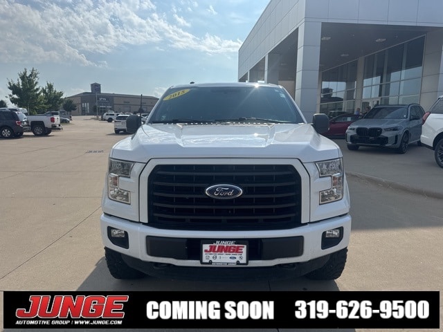 Used 2015 Ford F-150 XLT with VIN 1FTFW1EG1FKD27203 for sale in North Liberty, IA