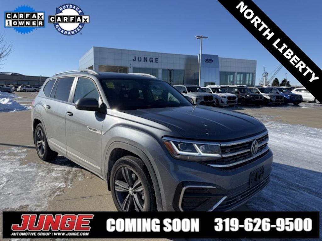 Used 2022 Volkswagen Atlas 3.6L V6 SEL R-Line SUV