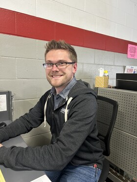 Staff member Peter March from ID_5d69eff64ca2