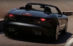 2014 Jaguar F-Type Rear View