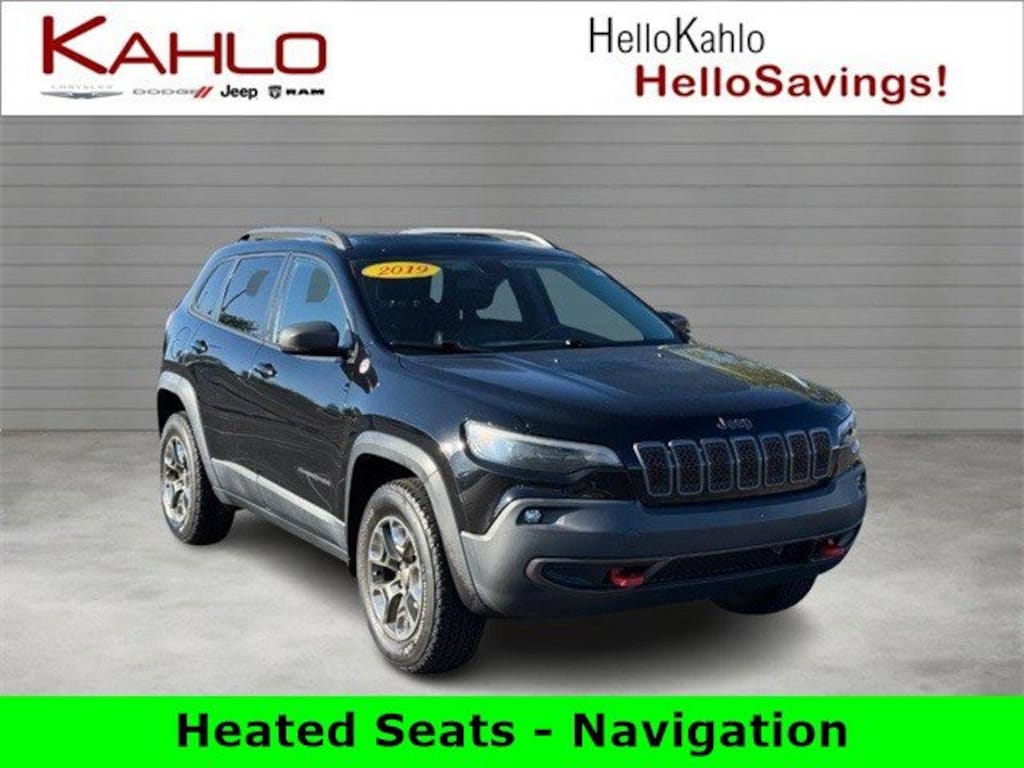Used 2019 Jeep Cherokee Trailhawk 4x4 SUV