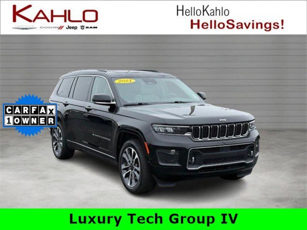 Used 2021 Jeep Grand Cherokee L Overland SUV