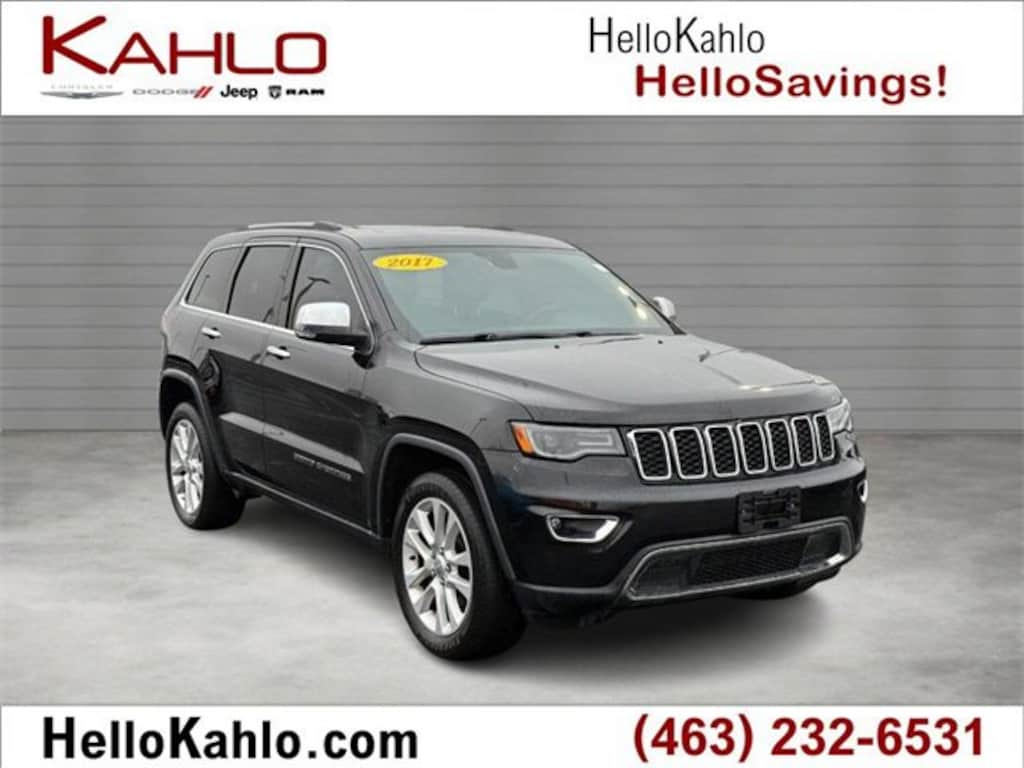 Used 2017 Jeep Grand Cherokee Limited 4x4 SUV