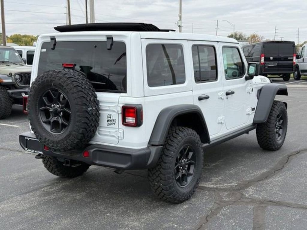 New 2025 Jeep Wrangler Willys Sport Utility