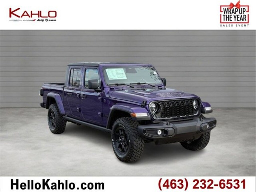 New 2026 Jeep Gladiator Willys Pickup