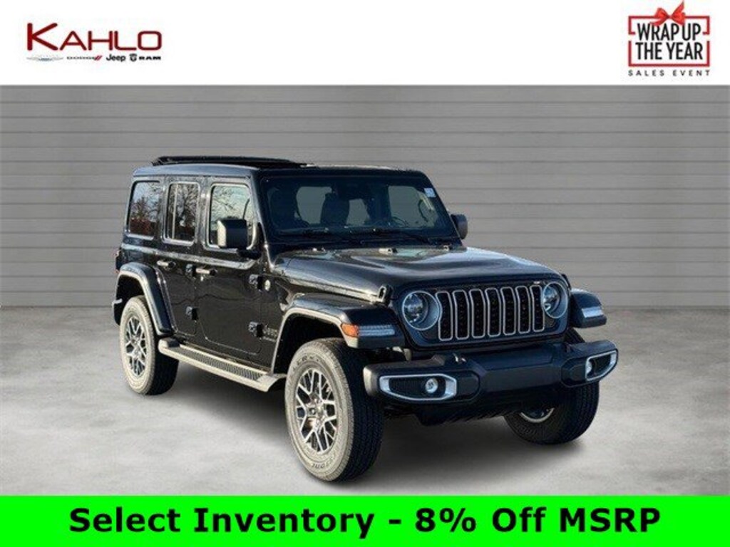 New 2026 Jeep Wrangler Sahara Sport Utility
