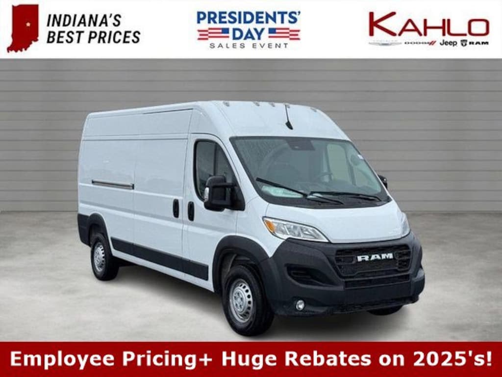 New 2025 Ram ProMaster 2500 Tradesman Cargo Van