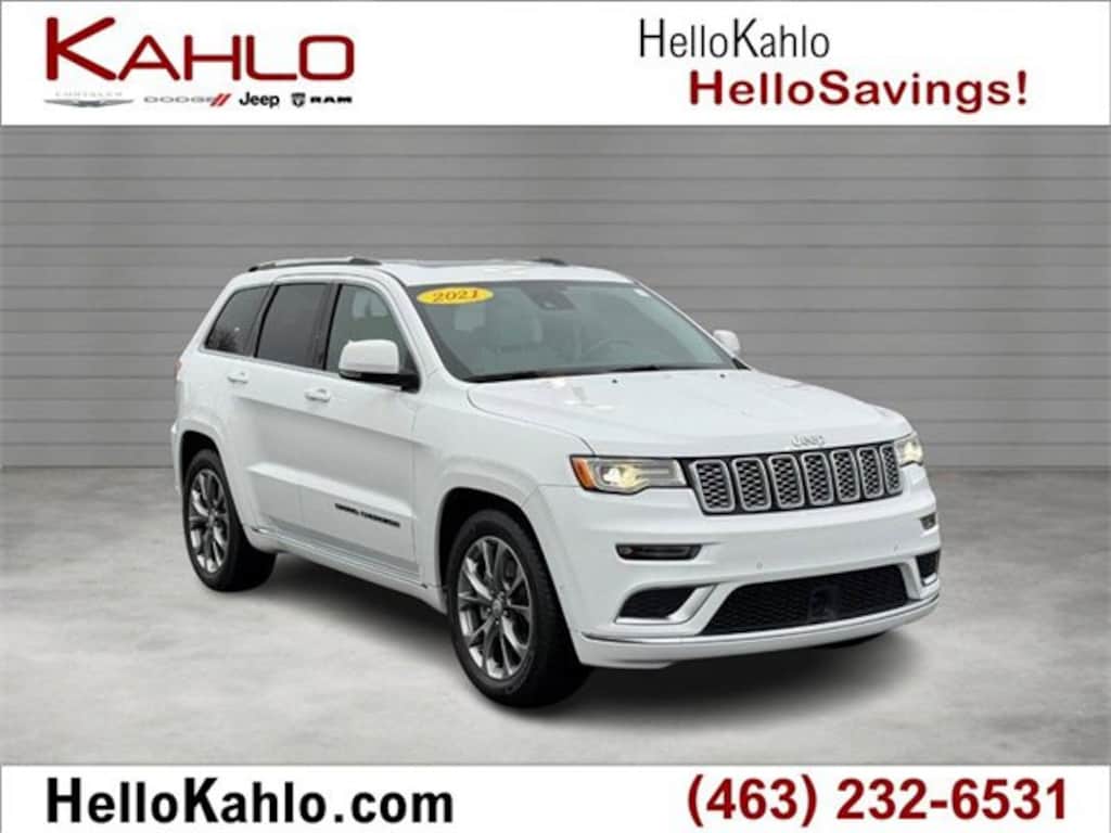 Certified 2021 Jeep Grand Cherokee Summit SUV