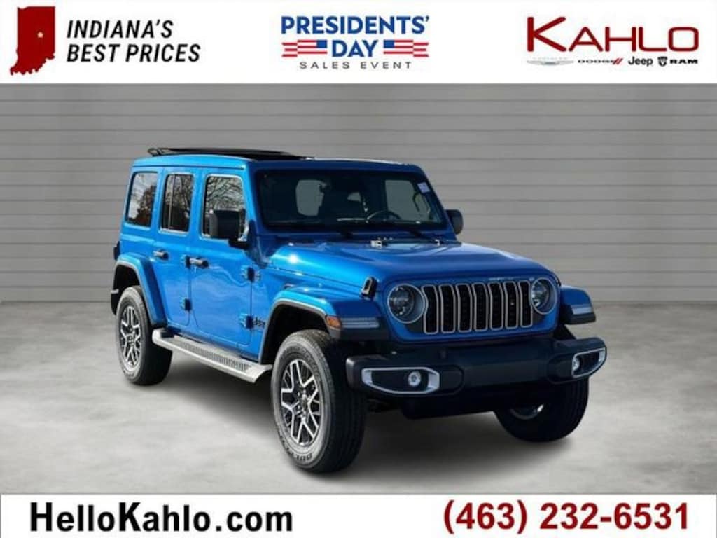 New 2026 Jeep Wrangler Sahara Sport Utility
