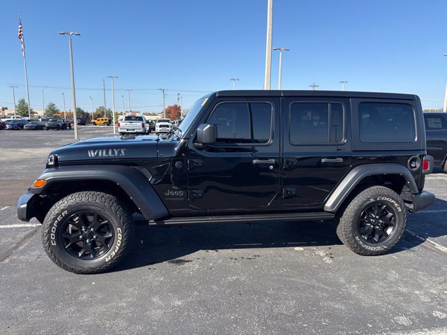 Used 2022 Jeep Wrangler Unlimited Willys SUV
