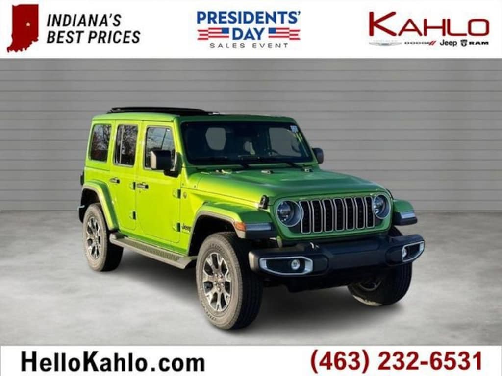 New 2026 Jeep Wrangler Sahara Sport Utility