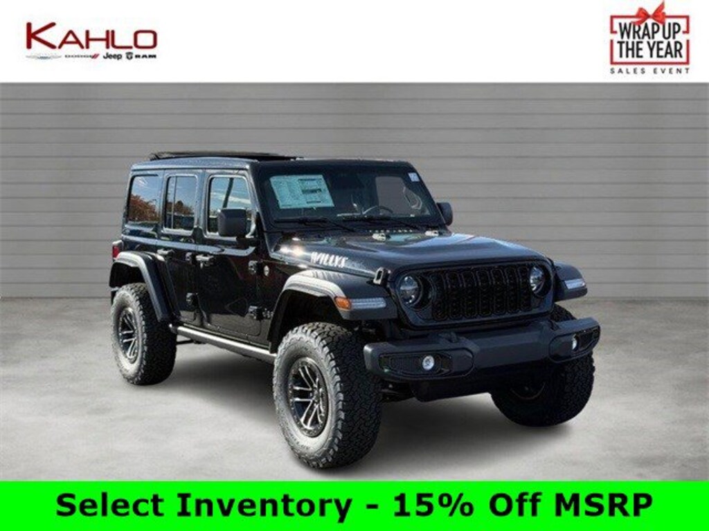 New 2026 Jeep Wrangler Willys Sport Utility