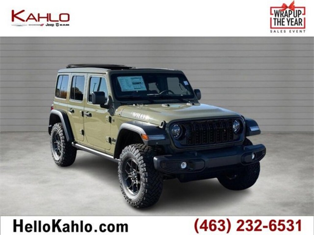New 2026 Jeep Wrangler Willys Sport Utility