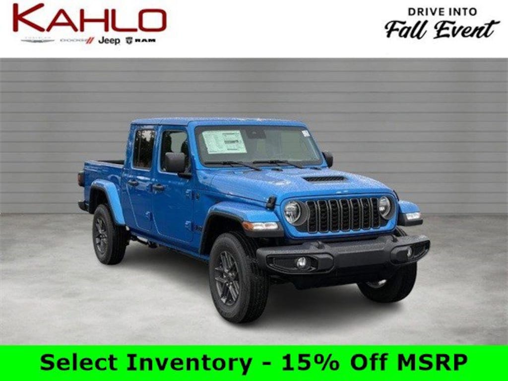 New 2025 Jeep Gladiator Sport S Pickup