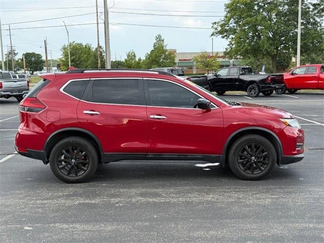 Used 2017 Nissan Rogue SV with VIN 5N1AT2MV1HC826813 for sale in Noblesville, IN