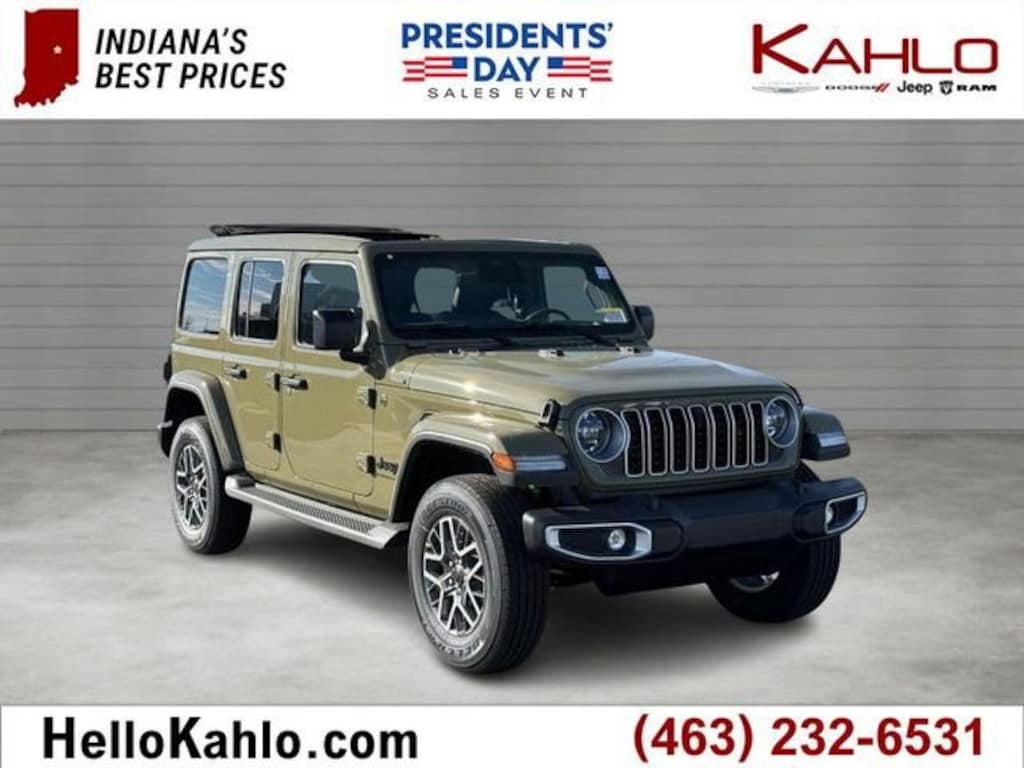 New 2026 Jeep Wrangler Sahara Sport Utility