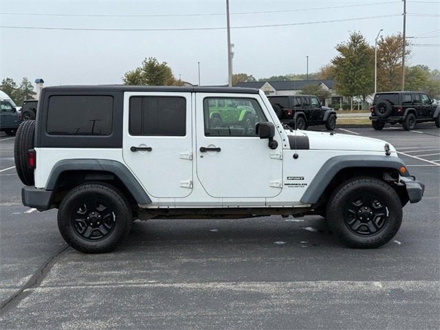Used 2014 Jeep Wrangler Unlimited Sport with VIN 1C4BJWDG9EL146418 for sale in Noblesville, IN
