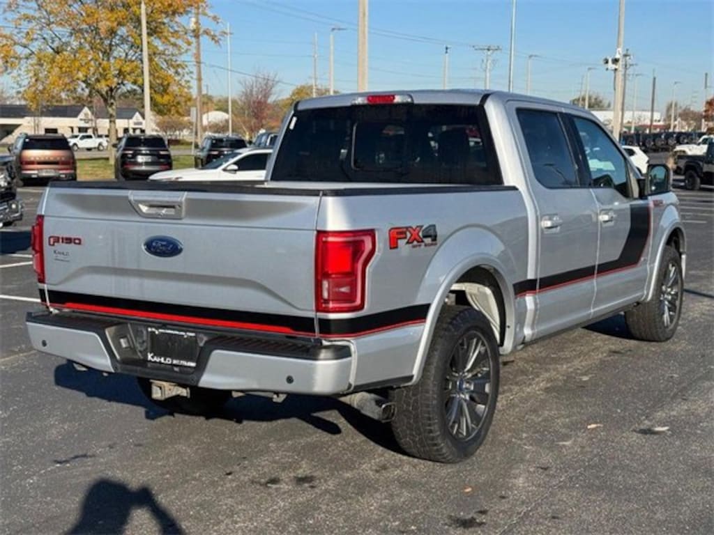 Used 2016 Ford F-150 Lariat Truck SuperCrew Cab